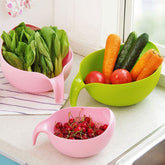 Plastic Rice Basket Sieve Drainer Items Online